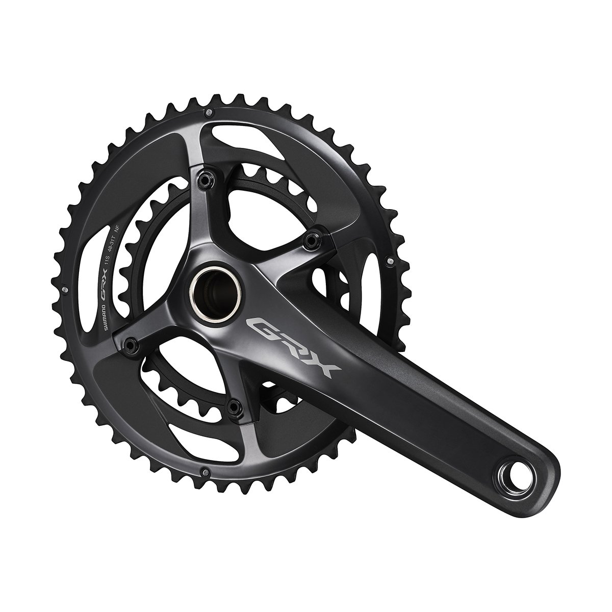 Shimano GRX kranksæt - Dobbelt 48/31 tands - 2 x 11 gear - 170mm pedalarme - FC-RX810