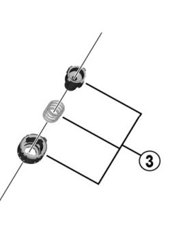 Shimano 105 - Kabel justeringsskrue til bagskifter - RD-R7000-GS