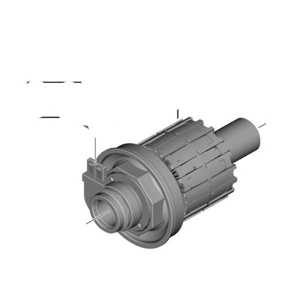 Shimano Nexus navindsats til Dymano nav model DH-UR708-3D sort