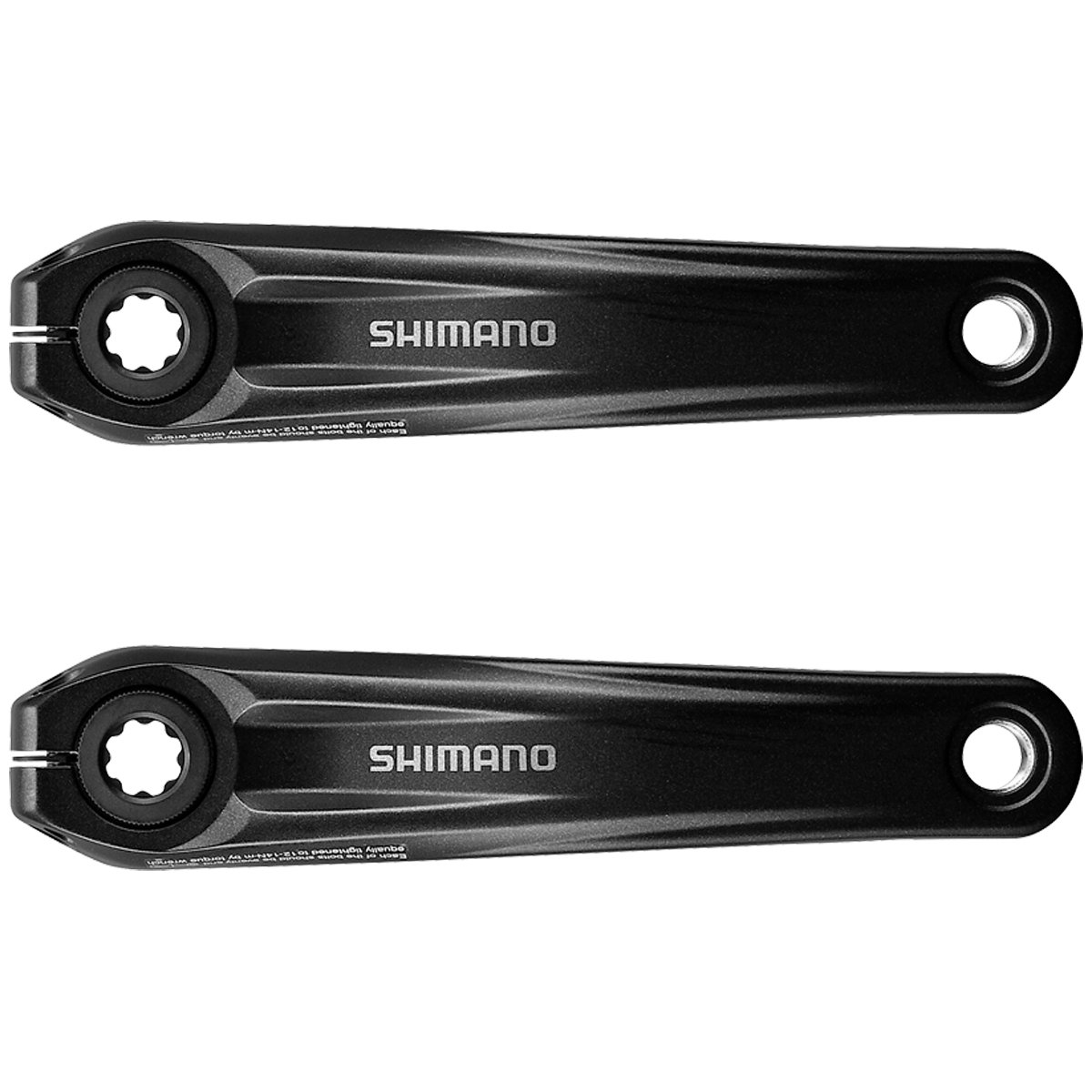 Shimano Pedalarm Sæt Steps E-mtb Fc-e8000 165mm W/o Chainring - Cykelpedalarm