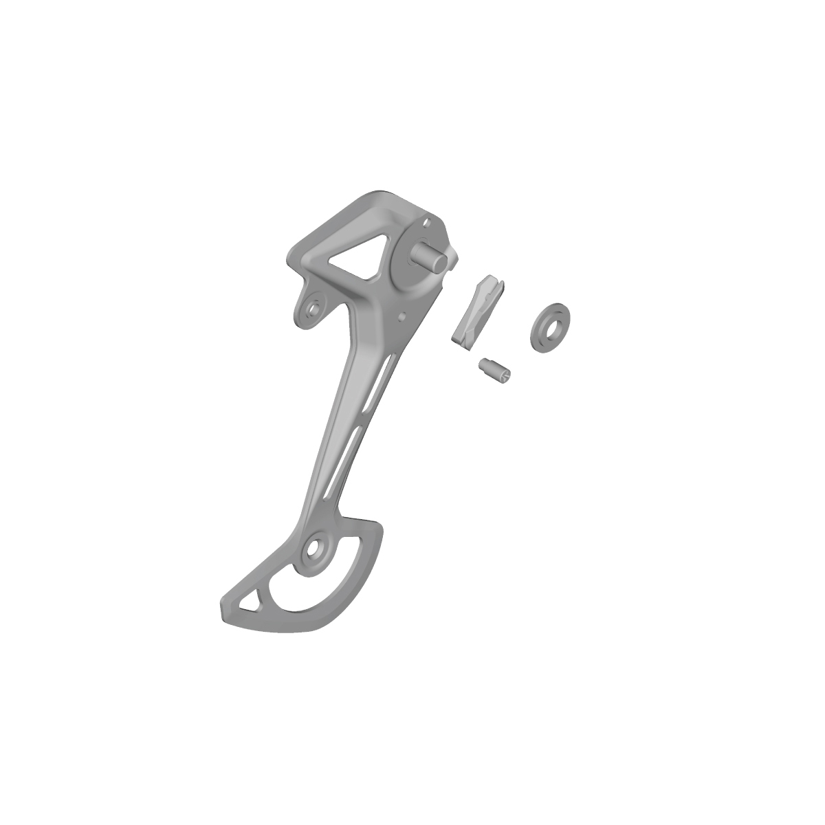 Shimano Outer Plate Assembly Sgs-type Rd-m7100 - Cykelreservedele