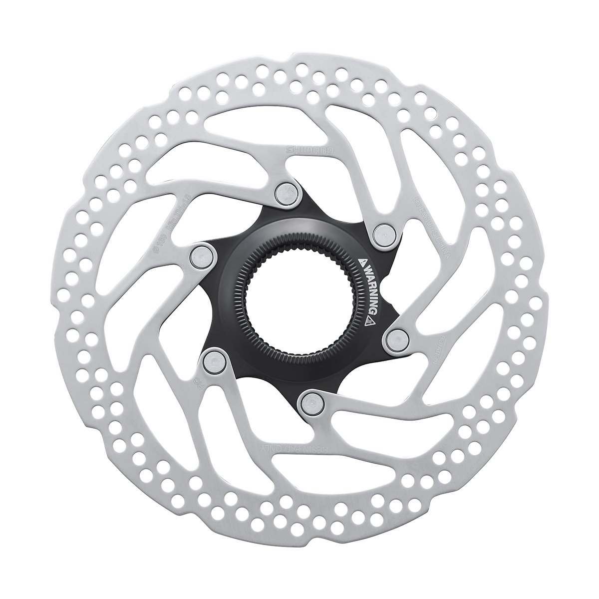 Shimano RT-EM300, Skivebremse, Sort, Sølv, 1 stk, Kasse, 16 cm