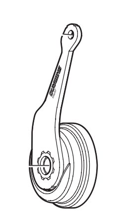 Shimano Nexus - Bremsearm og bremsebakker - SG-8C31