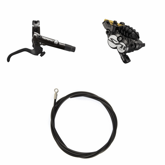 Shimano Skivebremsesæt M820 Bag Saint Sort 1700mm Bh90 - Cykel skivebremsesæt