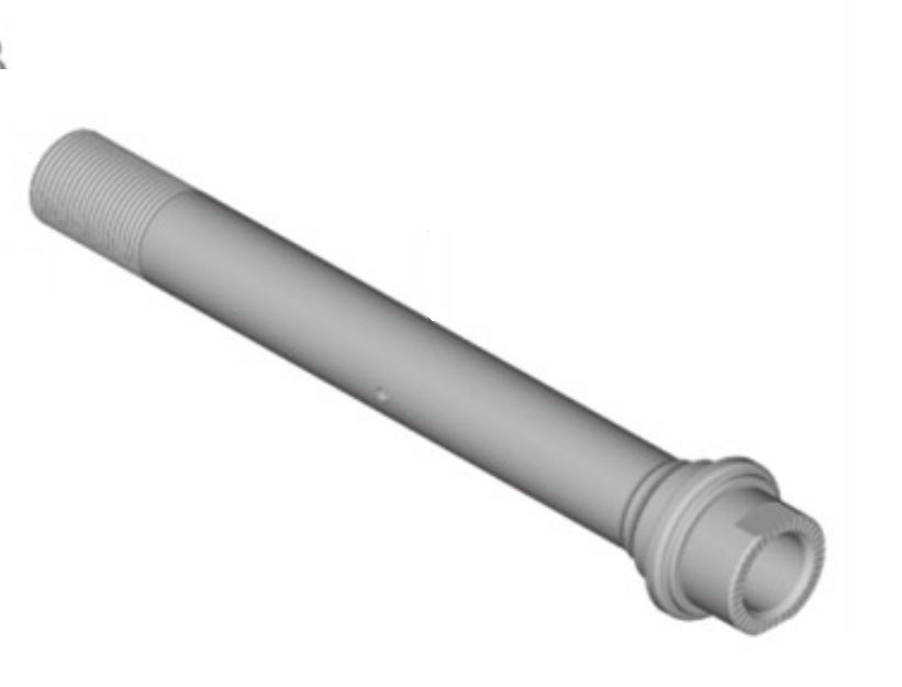 Shimano - Aksel til baghjul/bagnav - E-Thru 12x142mm