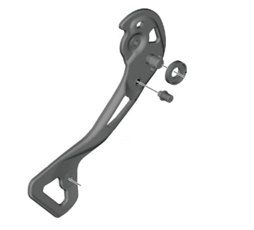 Shimano inderplade - Passer til Shimano XTR bagskifter - RD-M9000-SGS