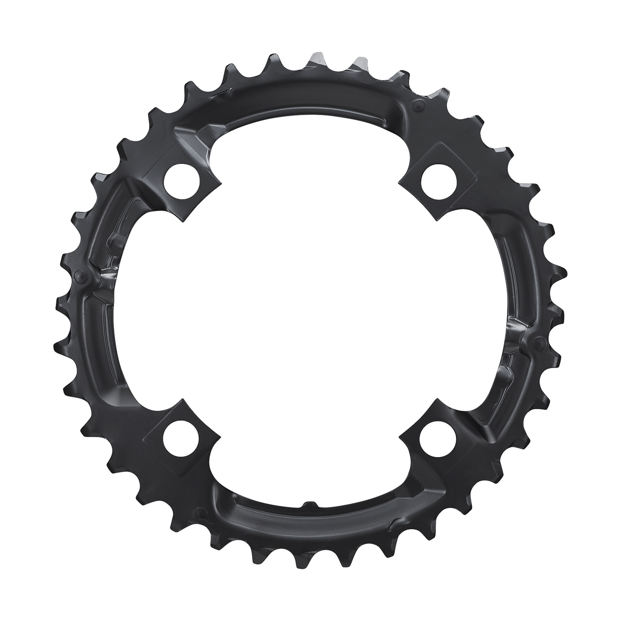 Shimano Deore klinge - 36 tands sort - Type FC-M590 - 9 gear