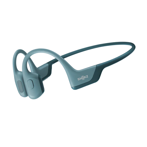 Høretelefoner til cykling - Shokz OpenRun Pro Hovedtelefoner Blå