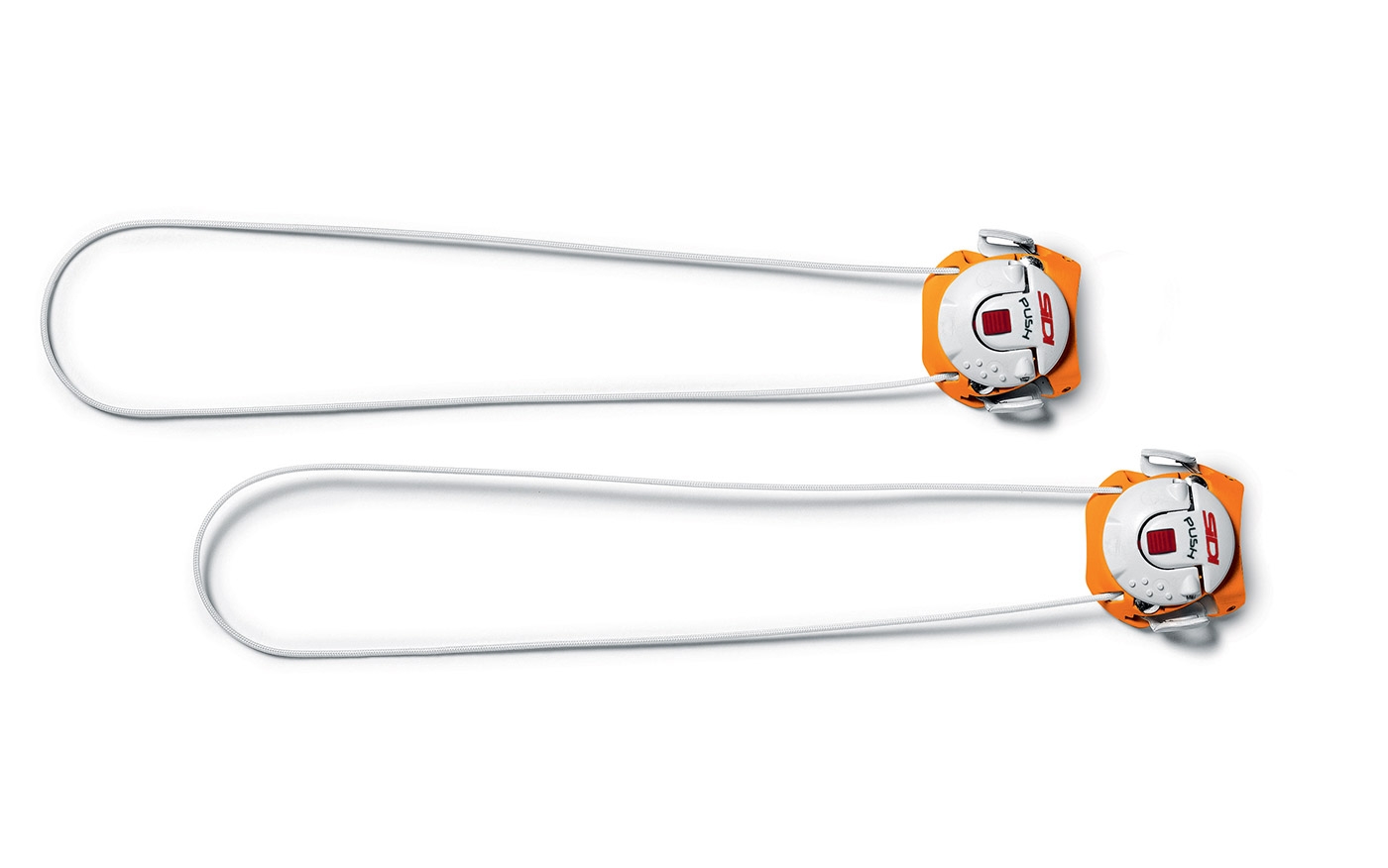 Sidi Tecno 3 spændesæt lang model - hvid/orange