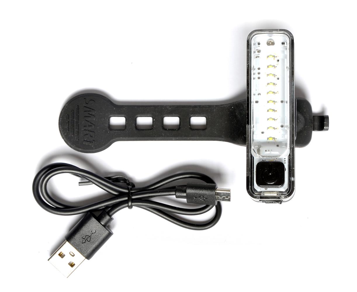 Smart Acrux - Forlygte LED - USB opladelig - 3 lysfunktioner