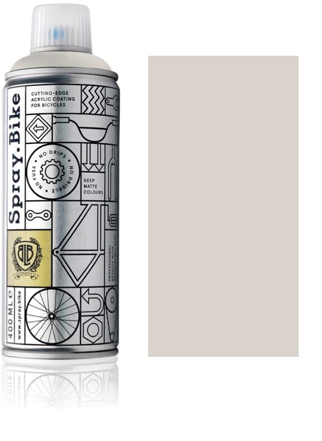 Spray.Bike spraymaling 400 ml Grå/Hvid