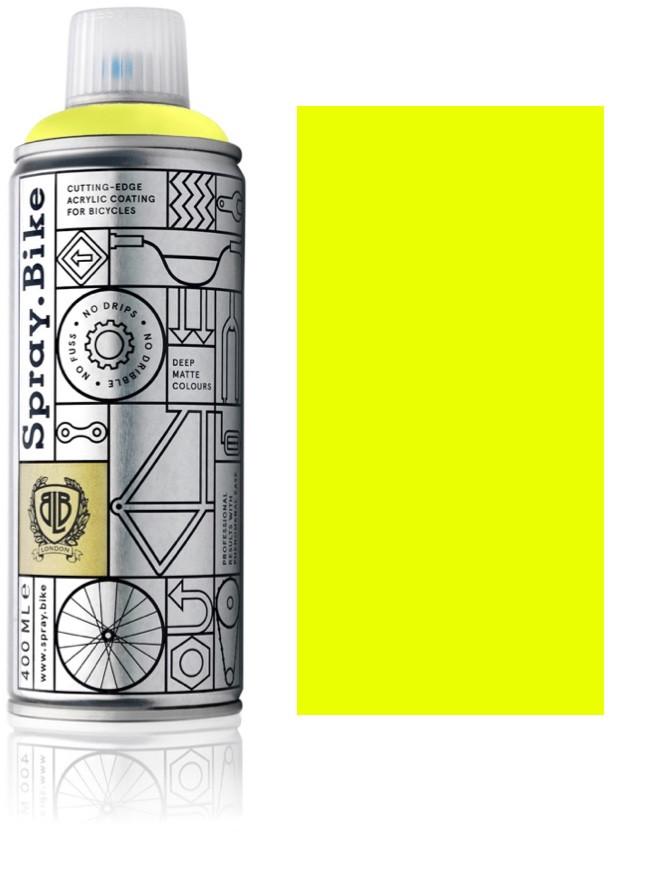 Spray.Bike spraymaling 400 ml fluorescerende gul