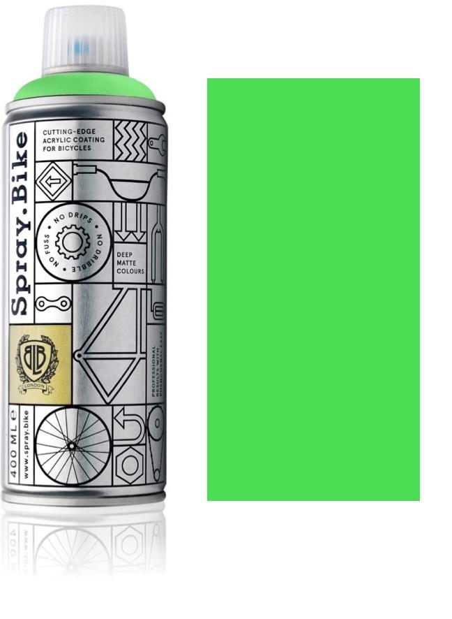 Spray.Bike spraymaling 400 ml fluorescerende grøn