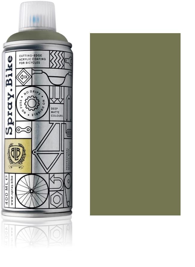 Spray.Bike spraymaling 400 ml olivengrøn