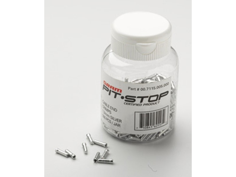 Sram endestop - Til bremsewire - ø: 1,8mm. - 500 stk.