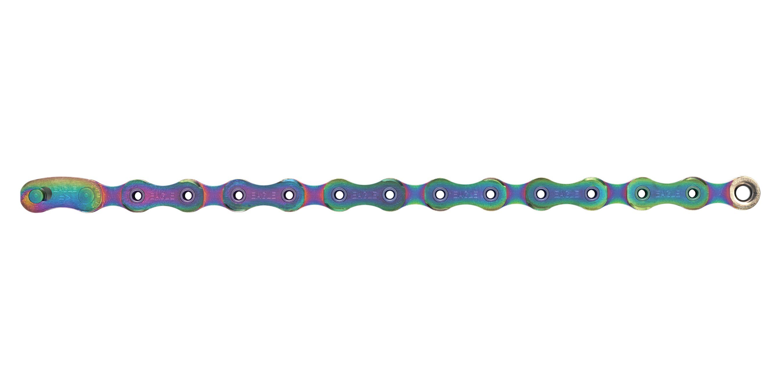 Sram Eagle PC-XX1 - Kæde - 12 Speed - 126 led - Flowlink - Rainbow