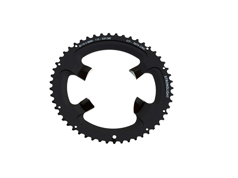 Stronglight Klinge Ø110 til Shimano Asymertisk 46T