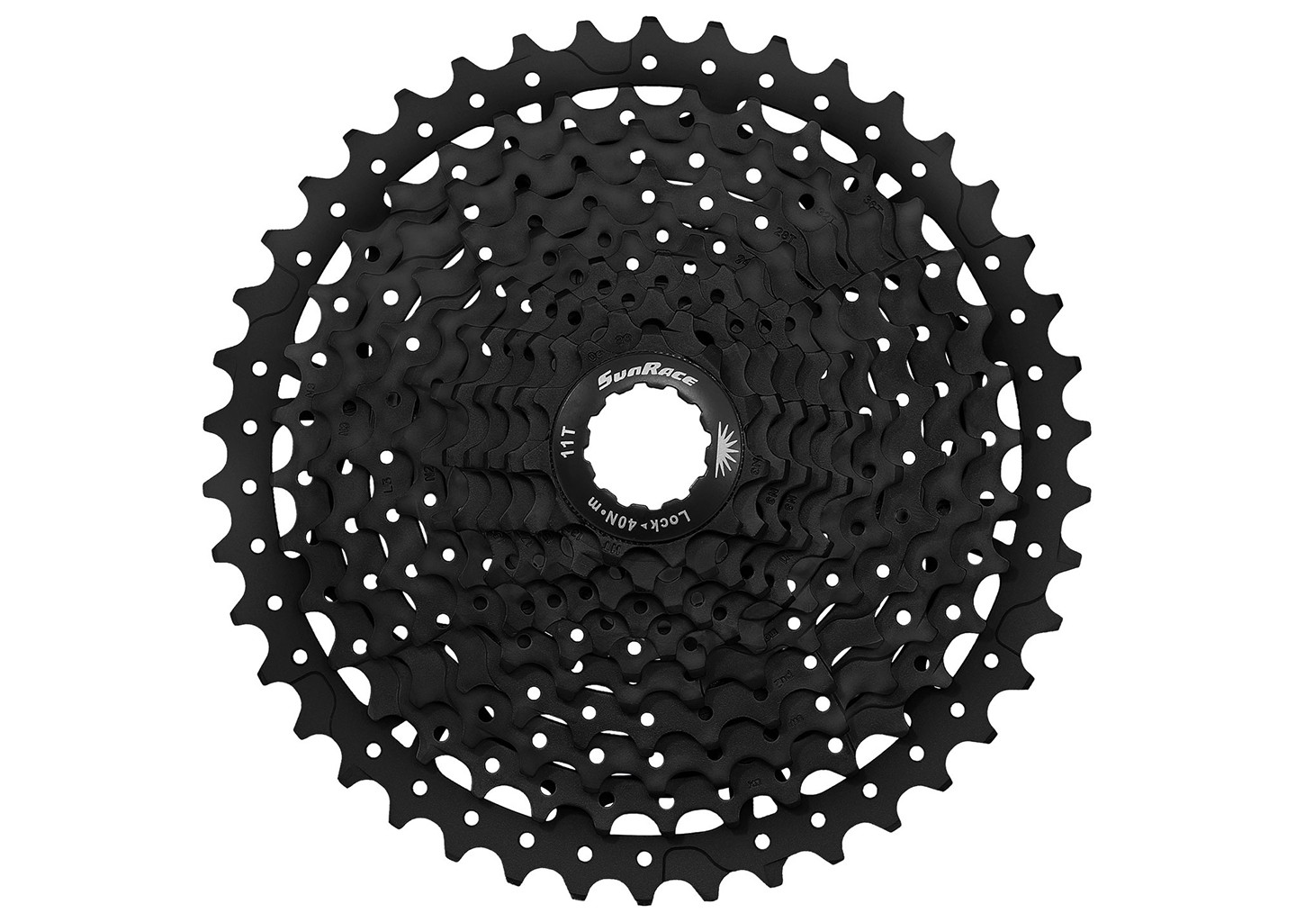 Sunrace Kassette 11 Speed 11-46T Sort