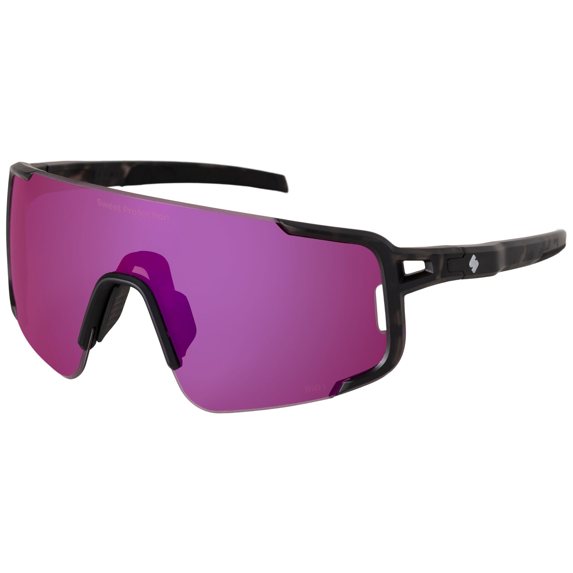 Sweet Protection Ronin Rig Reflect - Cykelbrille - Bixbite/Mat Crystal Sort Camo