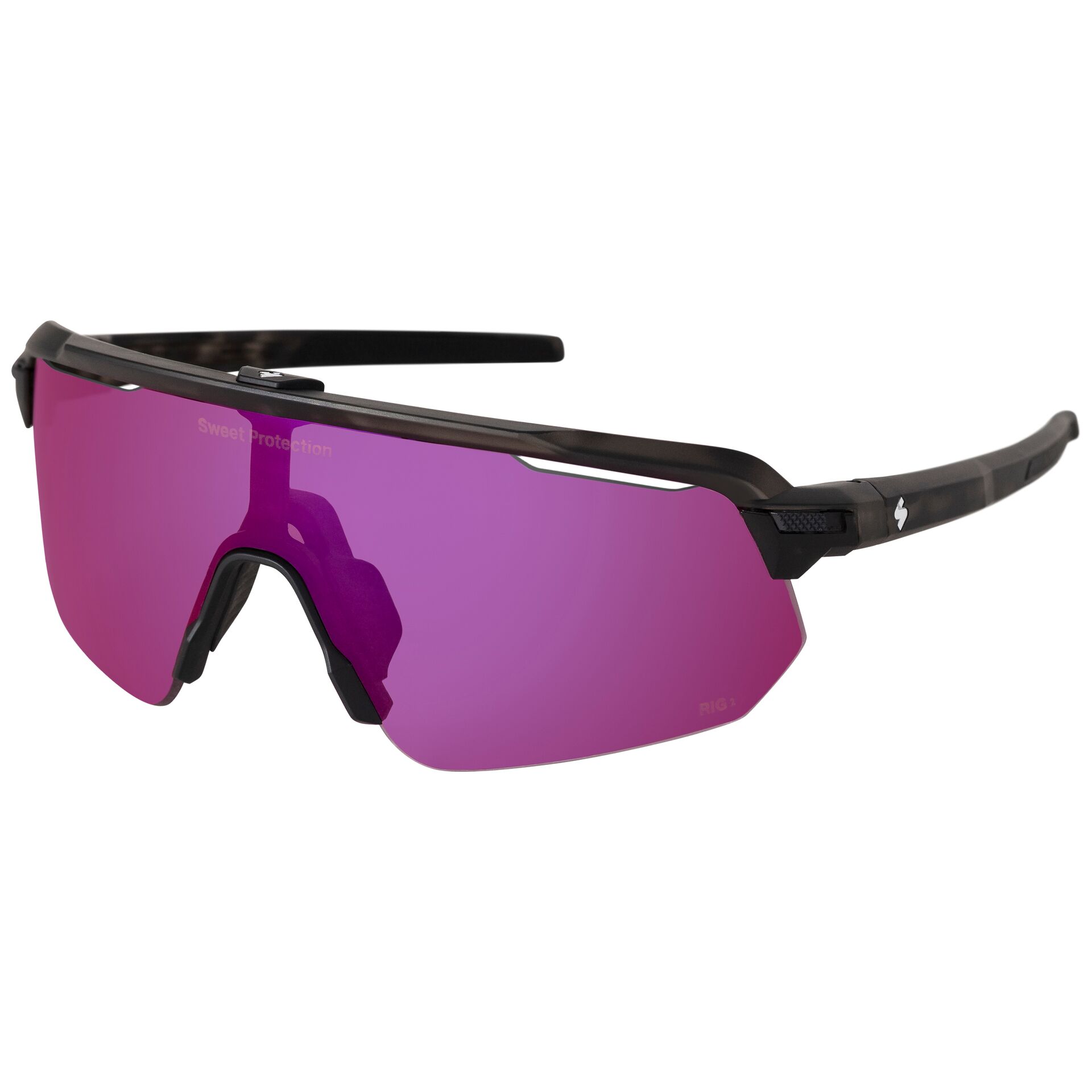 Sweet Protection Shinobi Rig Reflect - Cykelbrille - Bixbite/Mat Crystal Sort Camo
