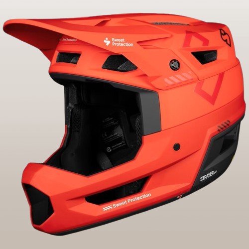 Sweet Protection Strayer 2Vi Mips fullfacehjelm chili red