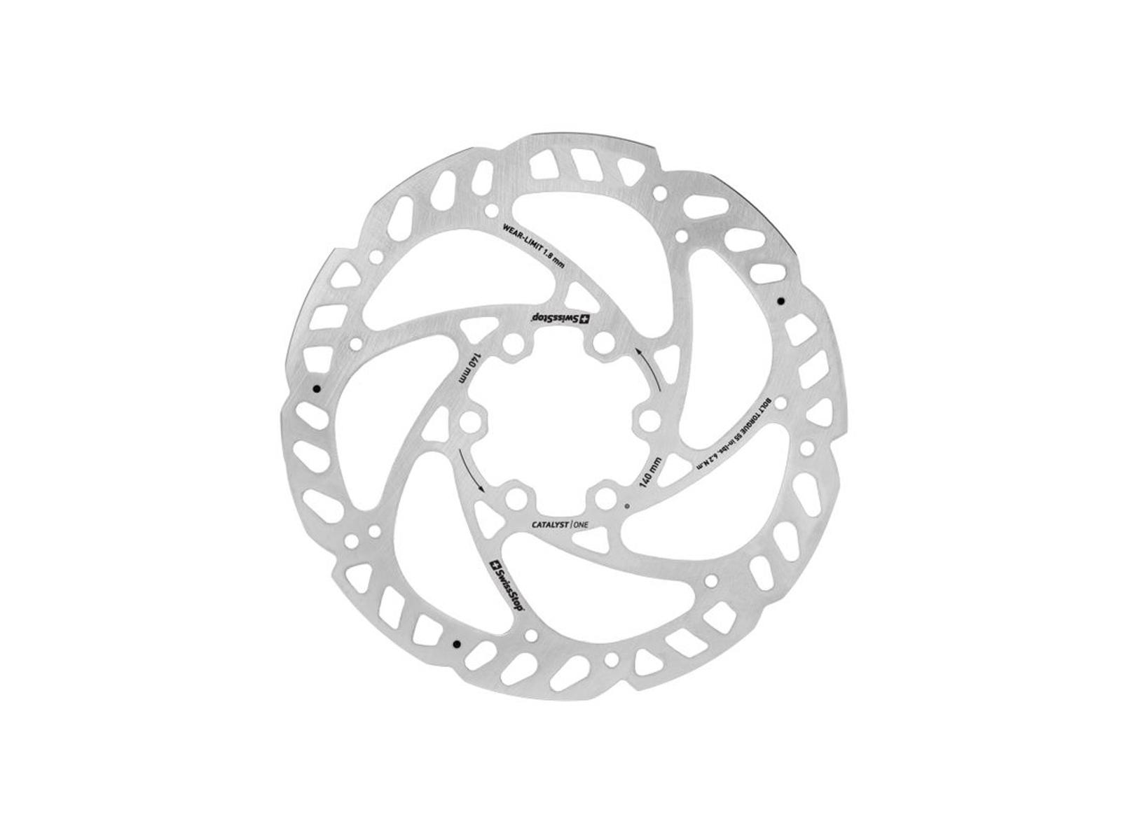 Swissstop Catalyst One 6-Bolt Skivebremse 140mm