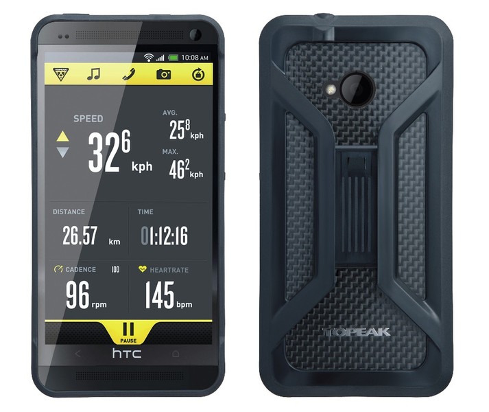 Topeak Ridecase til New HTC One, Sort