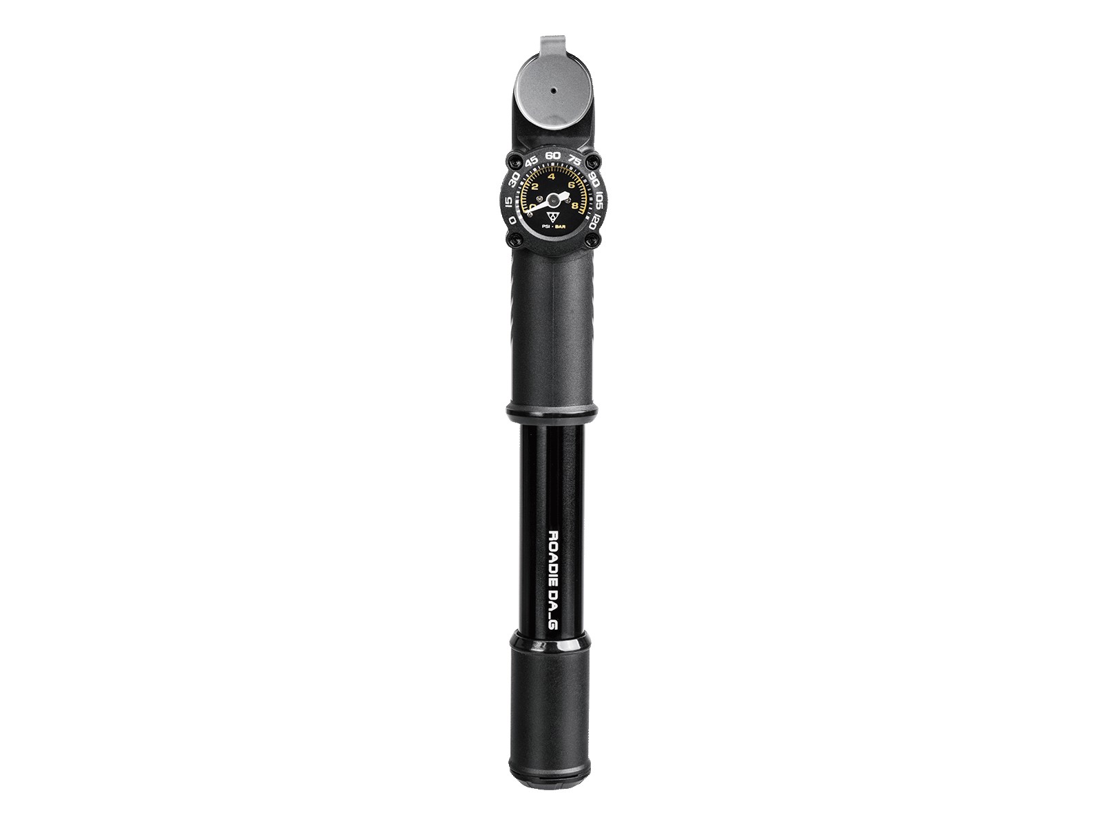 Topeak Roadie DA G - Minipumpe - 8 Bar / 120 psi - Sort