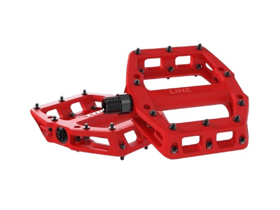 Trek Line Elite MTB Pedal - Radioactive Red - Cykeltilbehør