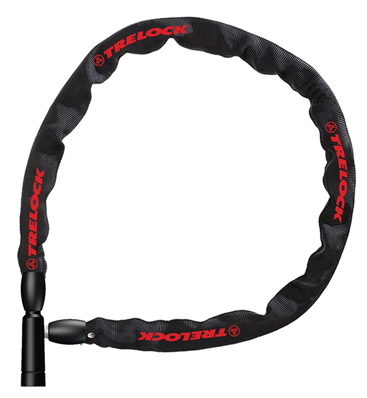 Trelock BC 115 - Kædelås - 110 cm / 4 mm - Sort - Lvl 1