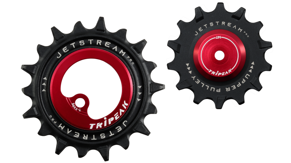 Tripeak 14/18T Asymmetrisk oversized pulleyhjul SRAM T-Type AXS