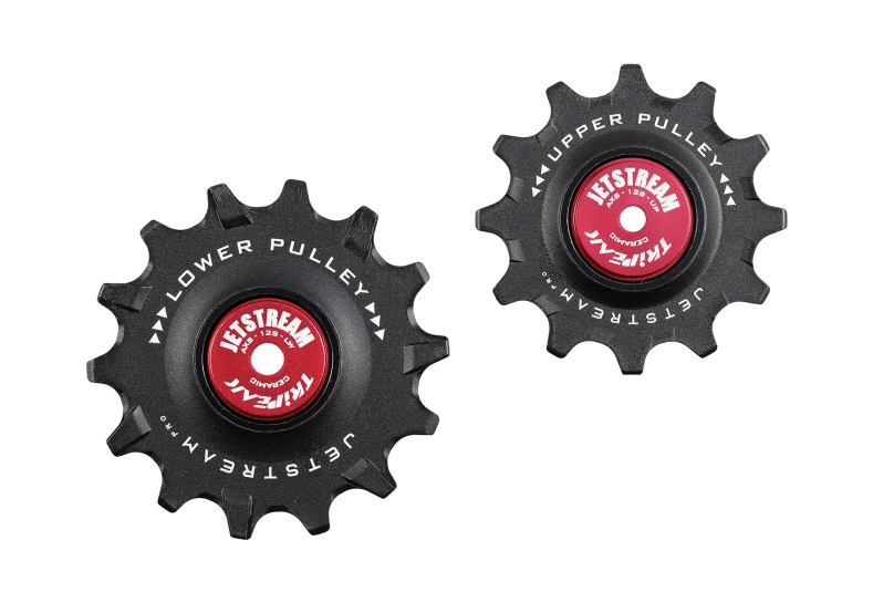 Tripeak Pulleyhjul keramiske lejer 12T/14T 12S SRAM AXS Road sort
