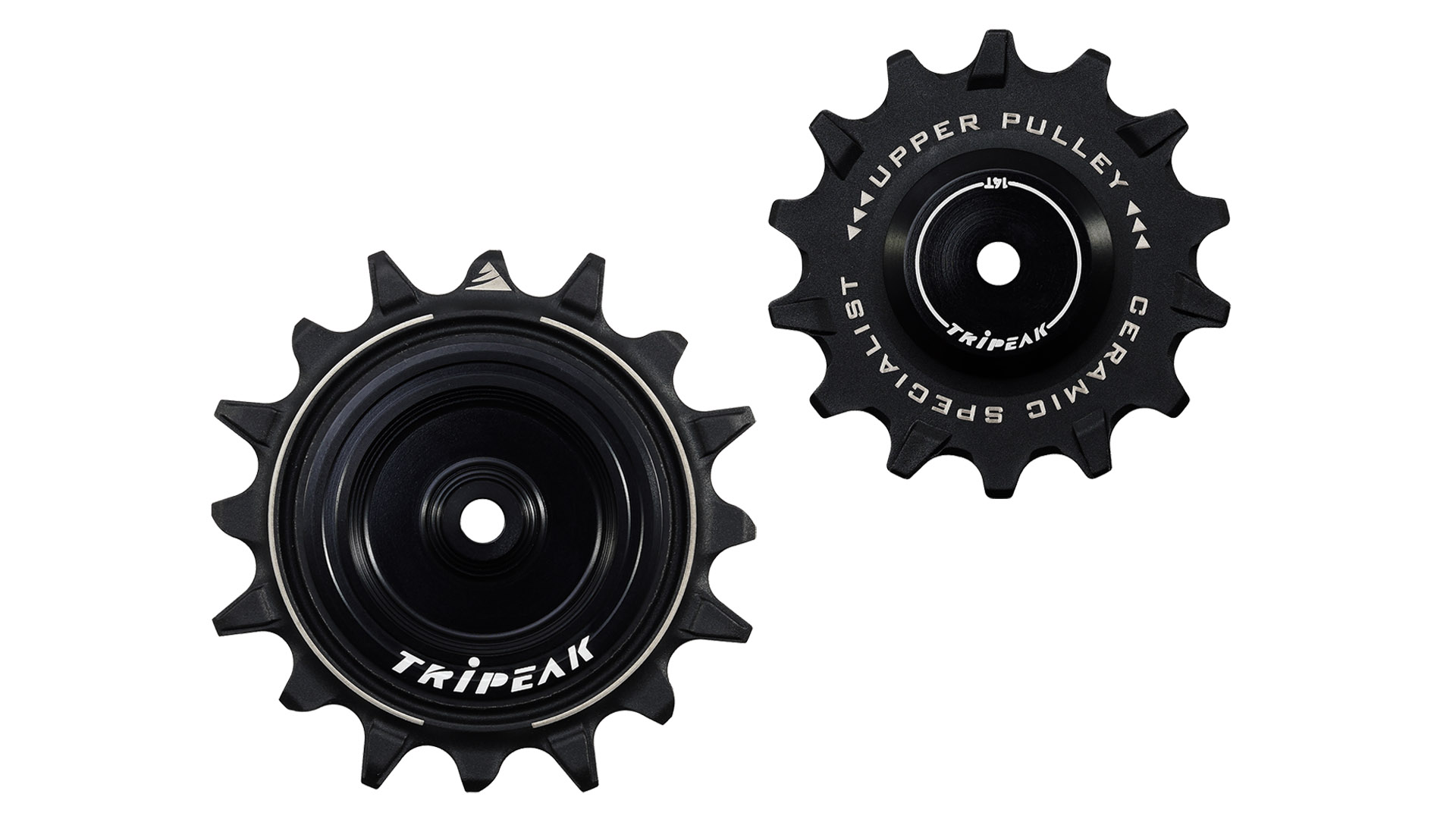 Tripeak SRAM T-Type AXS pulleyhjul 14/16T keramiske lejer sort