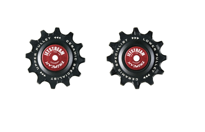 Tripeak pulleyhjul keramiske lejer 12T/12T 12S SRAM AXS Road sort