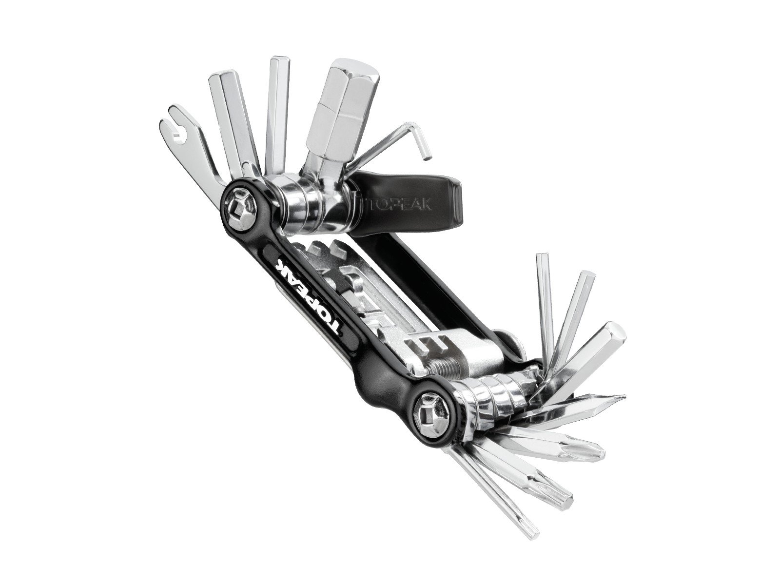 Topeak Mini 20 Pro Multiværktøj 20 Funktioner m/Taske - Sort