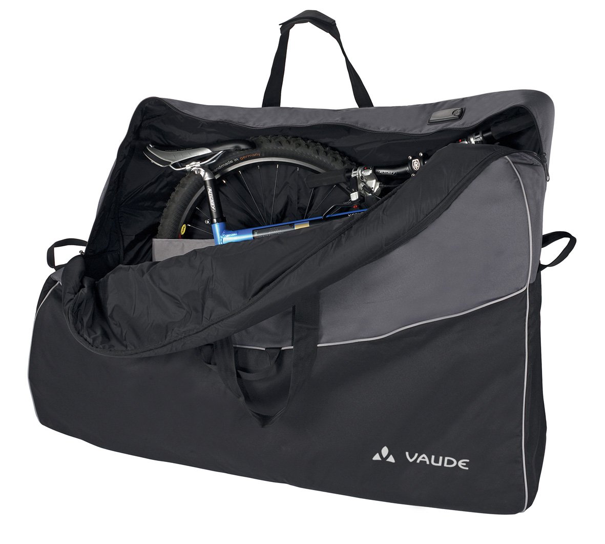 VAUDE 15256040, Cykeltransport taske, Anthracit, Sort