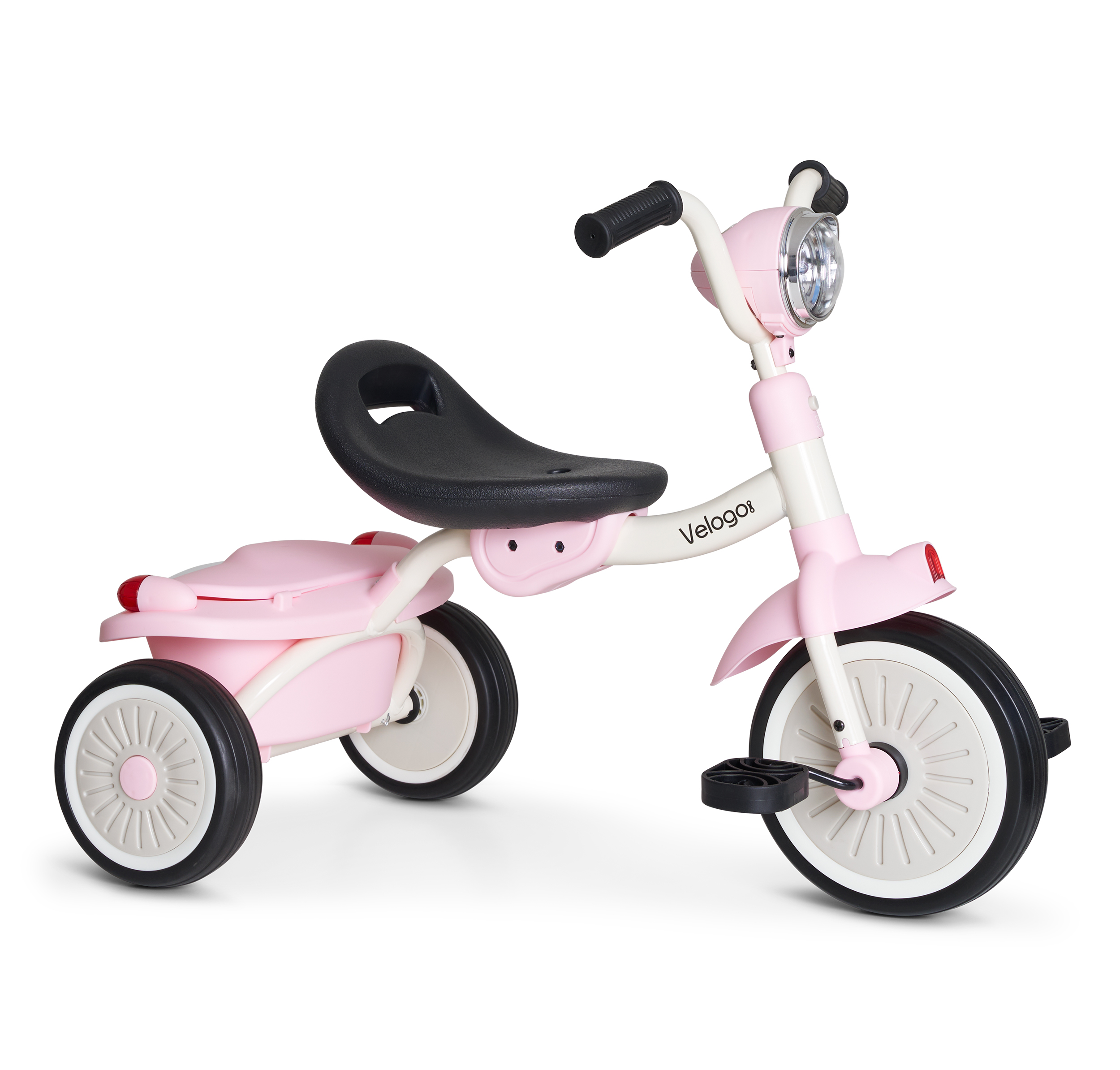 Velogo trehjulet cykel lyserød