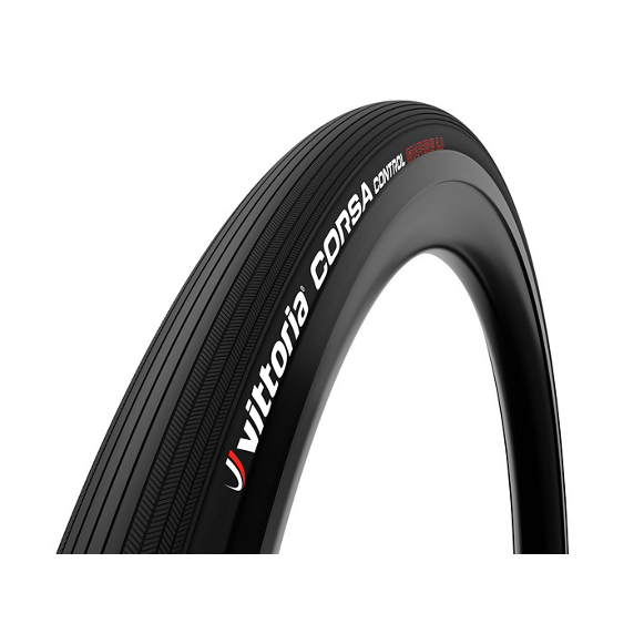 Vittoria Corsa Control 700x25c Lukkede Ringe Sort