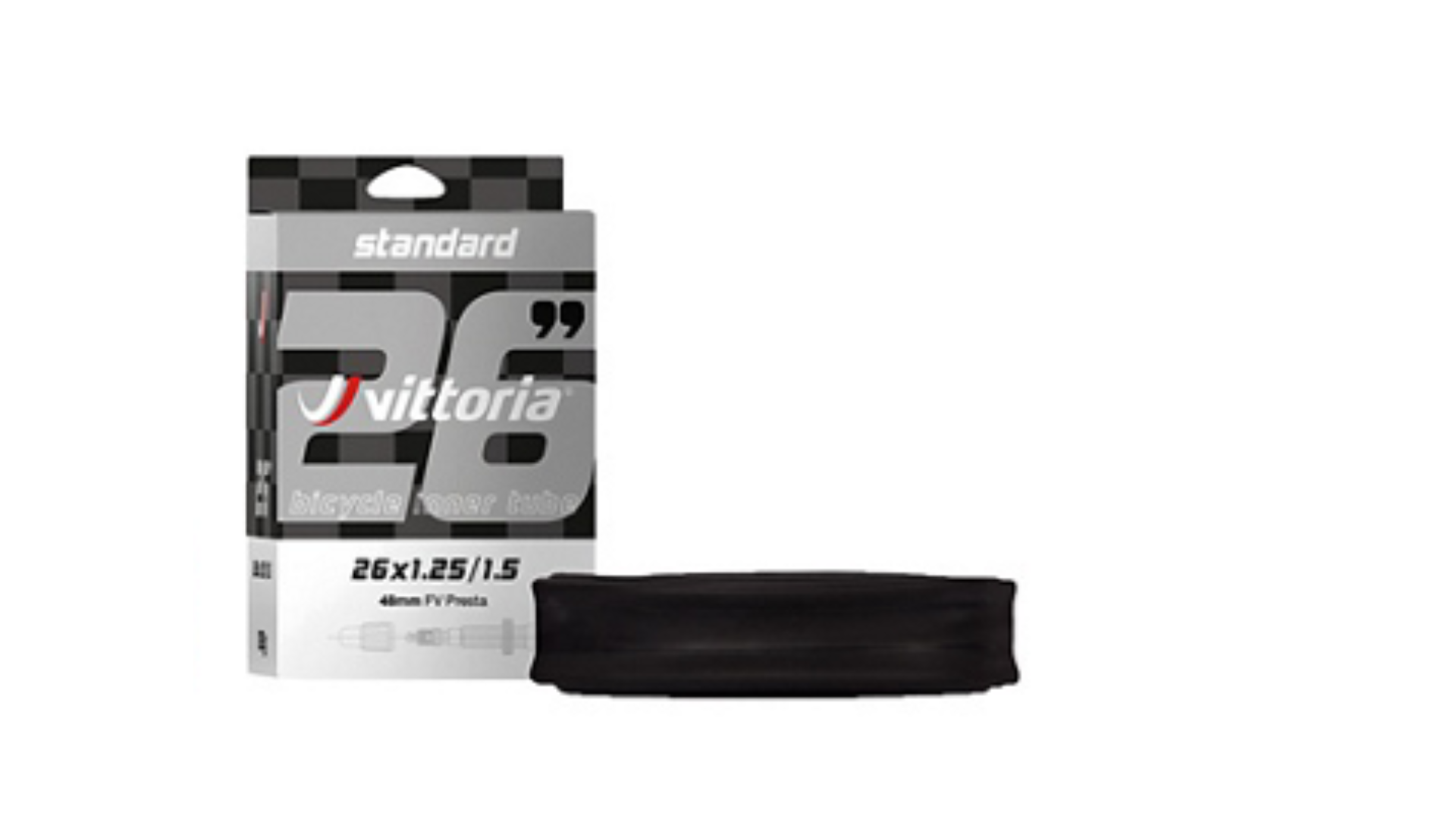 Vittoria Slange Standard 26x1.95/2.50 Presta 48mm - Cykelslange