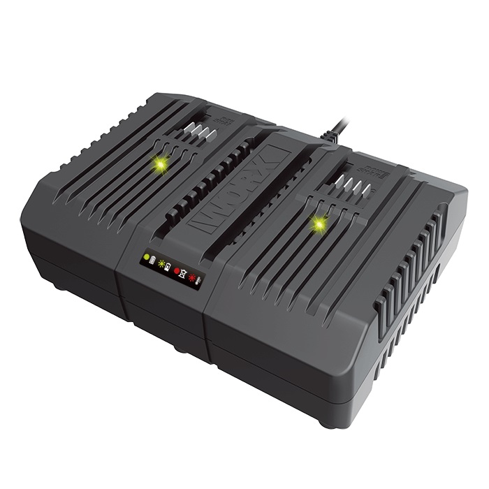 Worx WA3883 Batterilader til Elværktøj - Lithium-ion, 20V