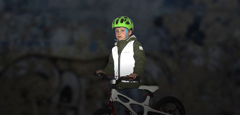 Wowow Schlamm Refleksvest til Børn - 139,00 : Cykelgear.dk - Cykelgear.dk