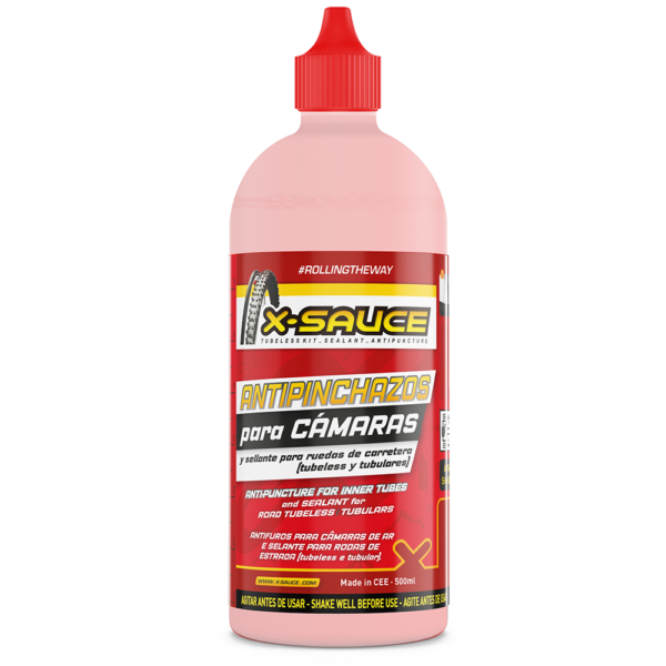 X-Sauce Anti-Puncture Væske - Til Slanger, Tubeless & Tubular - 500ml