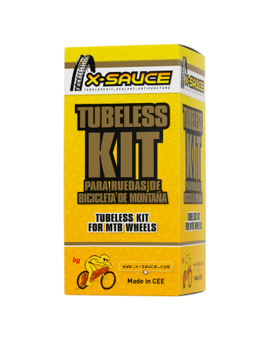 X-Sauce Tubeless Konverteringskit - Til MTB - 23mm Tubeless Tape