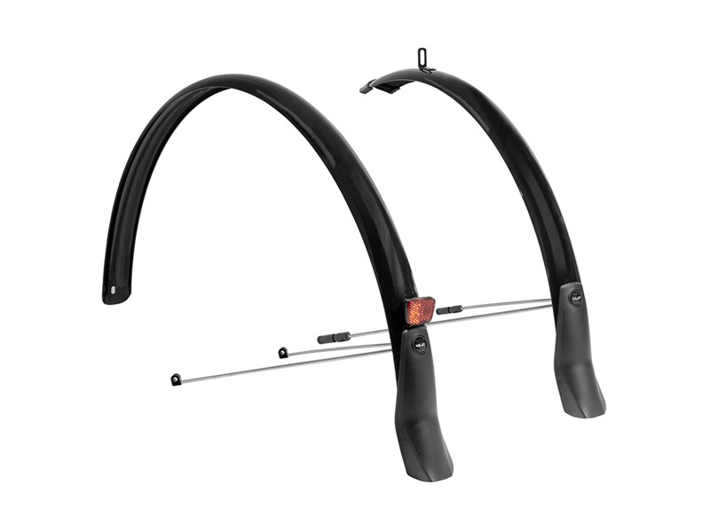 XLC Skærmsæt med Safety Release og mud flaps 28" 51 mm