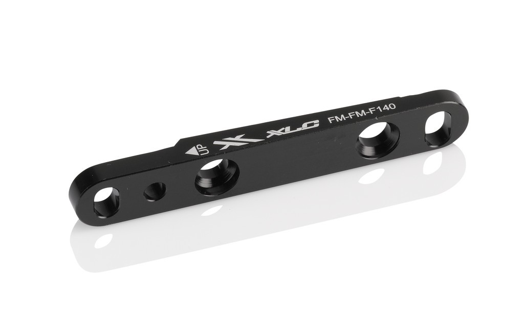 XLC flat mount adapter - Ø140/160mm - Sort