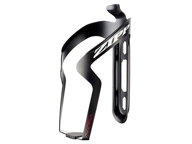 Zipp Alumina sort anodiseret flaskeholder