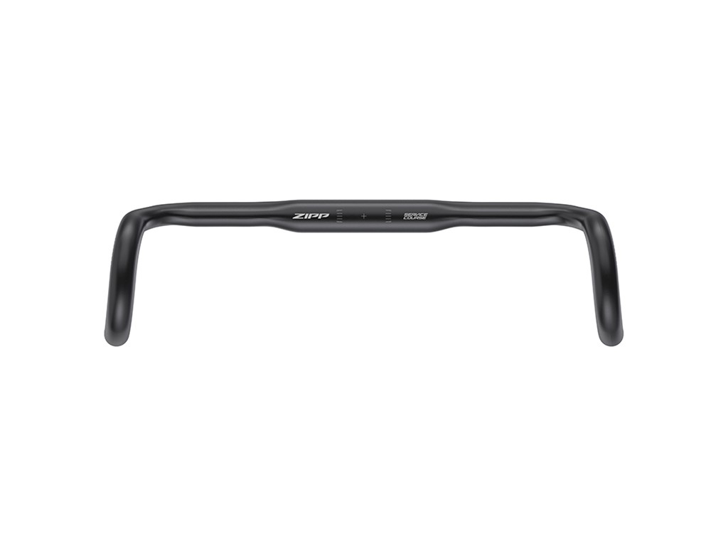 ZIPP - Service Course 70 XPLR - Gravel Styr - 11 Grader Sweep - 46 cm - Ø31,8 mm - Sort