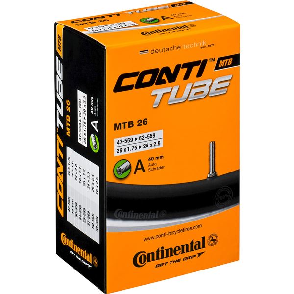 Continental 26 Slange 47/62-559 med 40mm auto ventil"
