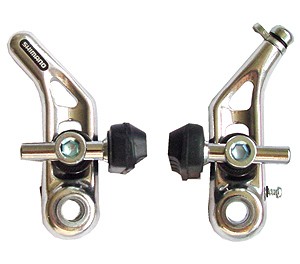 Shimano BR-CT91 Bremseklo Cantilever bremse sølv