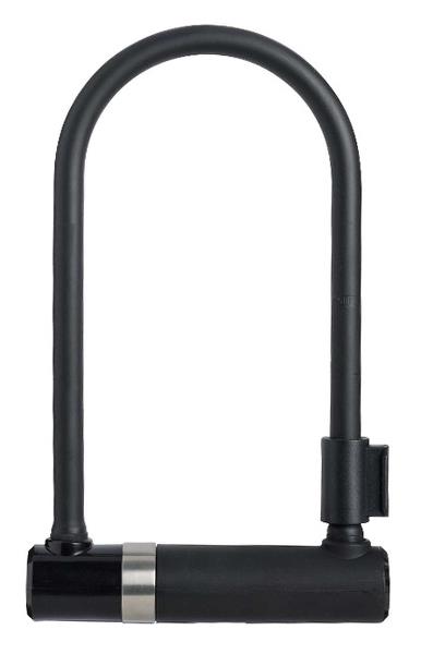 AXA Newton Pro 190 - Bøjlelås med 2 nøgler og beslag - Sort - 190 mm